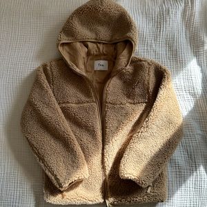 TNA Sherpa teddy hooded jacket
